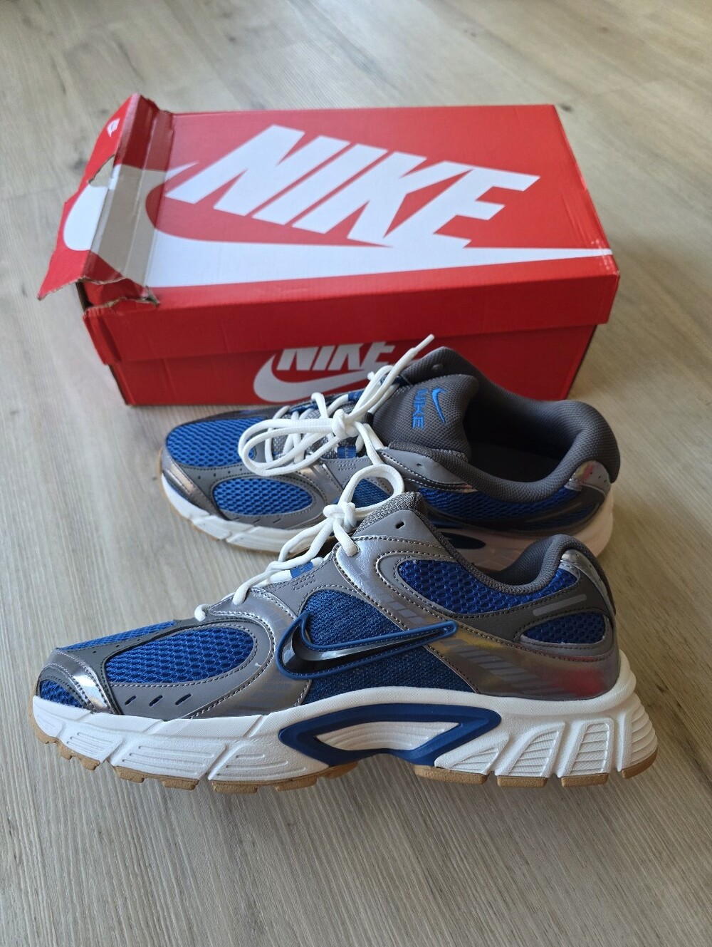 Nike V5 RNR HJ5228 401 Men's Size 12 Court Blue/Black-Vast Grey